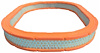 Oval Air Filter for Mopar 6-Pack, Hemi