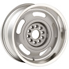 CRWT178SLV Corvette Rally Wheel [Size: 17" x 8"] Finish: Silver Powder Coated w/Machined Lip - image 1