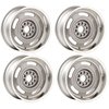 CRWTSD1 Corvette Rally Staggered Wheel Kit [Size: 17" x 8"/9"] Finish: Silver Powder Coated w/Machined Lip - image 2