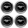 Pony Logo Center Caps For Magnum 500 Ford Wheels - image 1