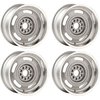 GCRW179FKT Corvette Rally Wheel Kit [Size: 17" x 9"] Finish: Silver Powder Coated w/Machined Lip - image 2