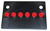 MBC24RED Battery Topper for Mopar 1966-1974 A-Body/E-Body Models [Red Caps] - image 1