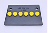 MBC24YEL Battery Topper for Mopar 1966-1974 A-Body/E-Body Models [Yellow Caps]
