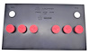 OEM-Style Group 27 Battery Topper for Select 1966-1974 Mopar A-Body [Red]