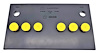OEM-Style Group 27 Battery Topper for Select 1966-1974 Mopar A-Body [Yellow] - image 1