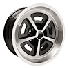 MMW178BLK Magnum Wheel [Size: 17" x 8"] Finish: Black Powder Coated w/Machined Lip - image 1