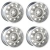 MRA178K Mopar Rallye Wheel Kit [Size: 17" x 8"] Finish: Silver Powder Coated w/Machined Lip - image 2