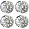 MRA179K Mopar Rallye Wheel Kit [Size: 17" x 9"] Finish: Silver Powder Coated w/Machined Lip - image 2