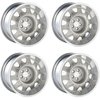MRD179K Mopar Rallye Wheel Kit [Size: 17" x 9"] Finish: Silver Powder Coated w/Machined Lip - image 2