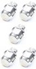 Bulge Seat Lug Nuts [7/16 in.-20] Chrome - image 2