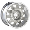 MRW178SLV Mopar Rallye Wheel [Size: 17" x 8"] Finish: Silver Powder Coated w/Machined Lip - image 1