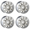 MRW178SLVS Cast Aluminum Mopar Rallye Wheel Set 17" x 8" with 4-1/2" Backspacing - image 1