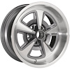 PRW179GUN Pontiac Rally II Wheel Kit [Size: 17" x 9"] Finish: Gunmetal Gray w/Machined Lip