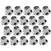 Chrome Short Shank Lug Nuts For 15" x 8" Snowflake Wheels - image 1