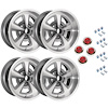 RTWSR1 Pontiac Rally II Staggered Wheel Kit [Size: 17" x 8"/9"]