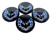 SBAN158KBL Bandit Snowflake Wheel Size: 15" x 8" 1977-1981 Pontiac Trans Am Design [Silver/Red, Blue Birds] - image 2