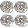 SHW1795K Honeycomb Wheel Kit [Size: 17" x 9"] Finish: Silver Center & Clear Coated Machined Edge - image 2