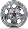SS2W178CHR Super Stock II Wheel [Size: 17" x 8"] Finish: Chrome w/Machined Lip - image 1