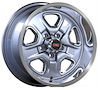 SS2W179SLV Super Stock II [Size: 17" x 9"] Finish: Silver Powder Coated w/Machined Lip - image 1