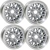 SSF179KG Snowflake Wheel Kit [Size: 17" x 9"] Finish: Silver Painted Recesses & Gloss Clear Coat - image 2