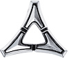 Tri-Star Emblem 1967-1969 Dodge Dart 1965-1967 Dodge Coronet/Super Bee 1970-1971 Dodge Challenger - image 1