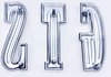 GTS Fender Emblem 1968 Dodge Dart - image 2
