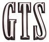 BLACK LETTER SET DART GTS - image 1