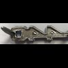 'cuda 440 Hood Emblem 1970-1971 Plymouth Barracuda - Rallye Dual Scoop or Shaker Hood - 3-Pin - image 3