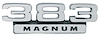 '383 Magnum' Fender Emblem 1969-1970 Dodge Super Bee - image 1