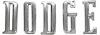 Dodge Letters Emblem 1970 Dodge Challenger 1972-1974 Dodge Challenger - image 1