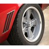 ZW1784GUNS 5-Spoke Rally Wheel Set [Size: 17" x 8"] Finish: Gunmetal Gray w/Machined Lip - image 3