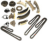 Timing Chain and Gear Set with Dual Idler Sprockets