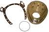 9-226 SB-Chevy Quick Button Timing Cover " Rocket Block" With Raised Cam