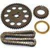 Original Billet True Roller Timing Set; Incl. Cam Sprocket;9 Keyway Crank Sprocket;Roller Chain;Bron - image 1