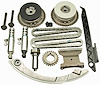 Timing Chain and Gear Set with VVT Sprockets and Gear Oiler