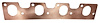 2BBLFC 2V Copper Flange Adapters, Ford 351C/351M/400 - image 1