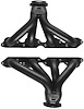 BB5-BEC Shorty Header Set, 1955-1983 Chevy Corvette w/Big Block Chevy [Black Satin Ceramic Coating] - image 1