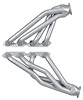 BB57-SEC Shorty Header Set, 1955-1957 Chevy Cars w/Big Block Chevy [Silver Ceramic Coating] - image 1