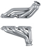 BB6-SEC Shorty Header Set, 1955-1957 Chevy Cars w/Big Block Chevy [Silver Ceramic Coating] - image 1