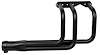 BR10036-BEC Classic-Style Outside Chassis Header Set, Buick V6, 36 in. Turnout Length [Black Satin Ceramic Coating] - image 1