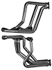 C12DP-P Full-Length Header Set, Small Block Chevy, GM A-Body, 1970-1974 Chevy Camaro, D-Port Flange [Raw/Unfinished] - image 1