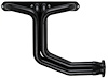 C33-BEC Full-Length Header Set, Small Block Chevy [Black Satin Ceramic Coating] - image 1