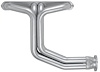 C33DP-SEC Full-Length Header Set, Small Block Chevy, D-Port Flange [Silver Ceramic Coating] - image 1