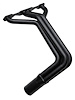 C567F-BEC Fenderwell Header Set, 1955-1957 Chevy Cars w/Small Block Chevy [Black Satin Ceramic Coating] - image 1