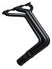 C567FDP-BEC Fenderwell Header Set, 1955-1957 Chevy Cars w/Small Block Chevy, D-Port Flange [Black Satin Ceramic Coating] - image 1