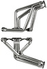C56AP-SEC Fenderwell Header Set, 1955-1957 Chevy Cars w/Small Block Chevy, Angle Plug [Silver Ceramic Coating] - image 1