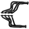 C7LS-BEC Full-Length Header Set, 1964-1977 GM A-Body w/LS Engine [Black Satin Ceramic Coating] - image 1