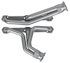 CAD390-SEC Shorty Header Set, 1965-1970 Cadillac Coupe DeVille 390-429ci [Silver Ceramic Coating]