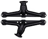 CAD391-BEC Shorty Header Set, 1951-1965 Cadillac Cars w/390-429ci [Black Satin Ceramic Coating] - image 1