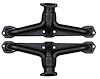 CAD392-BEC Shorty Header Set, Cadillac 390-429ci [Black Satin Ceramic Coating] - image 1